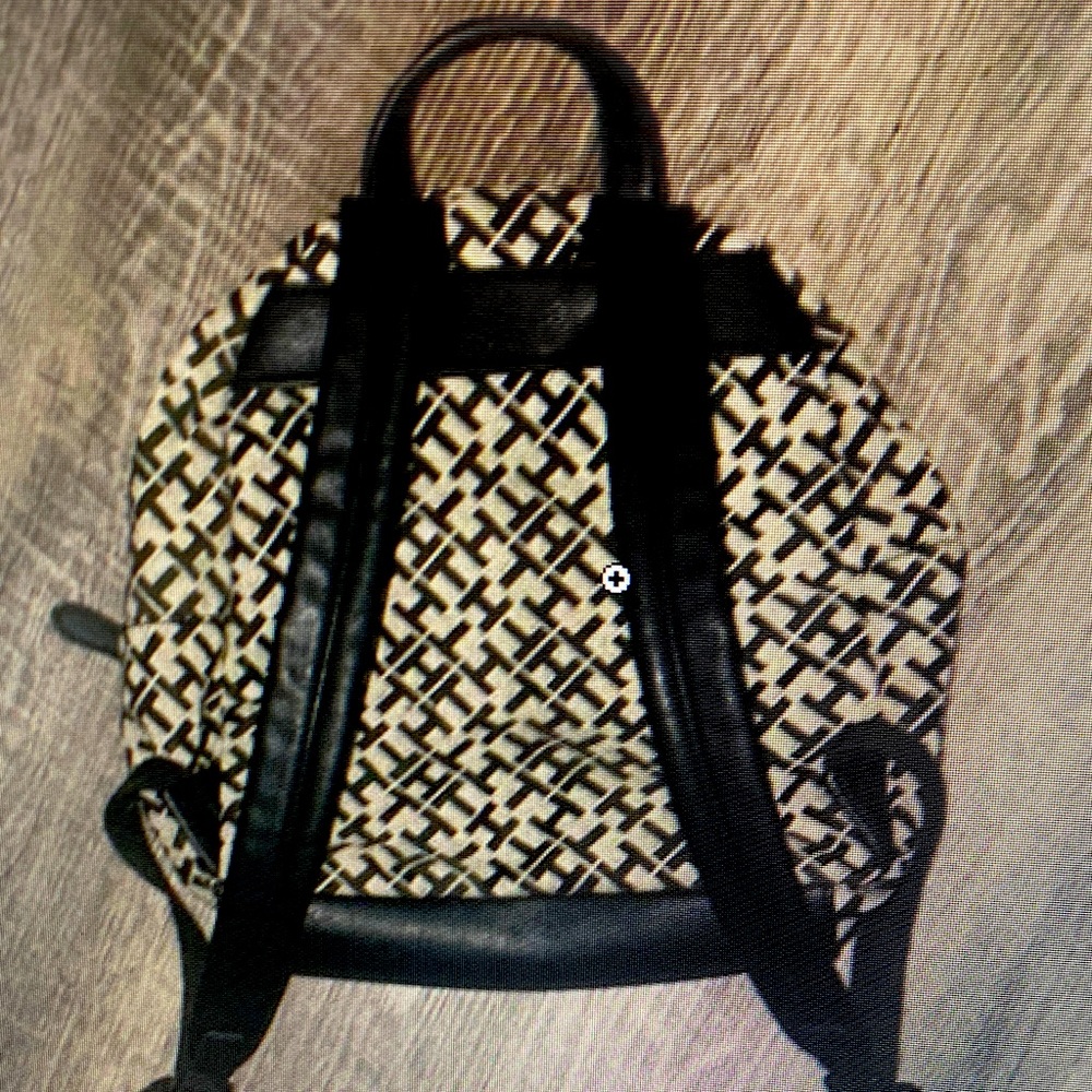 Tommy Hilfiger Black Bag with Red Trim